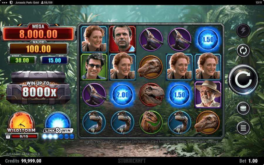 Jurassic Park Gold base game